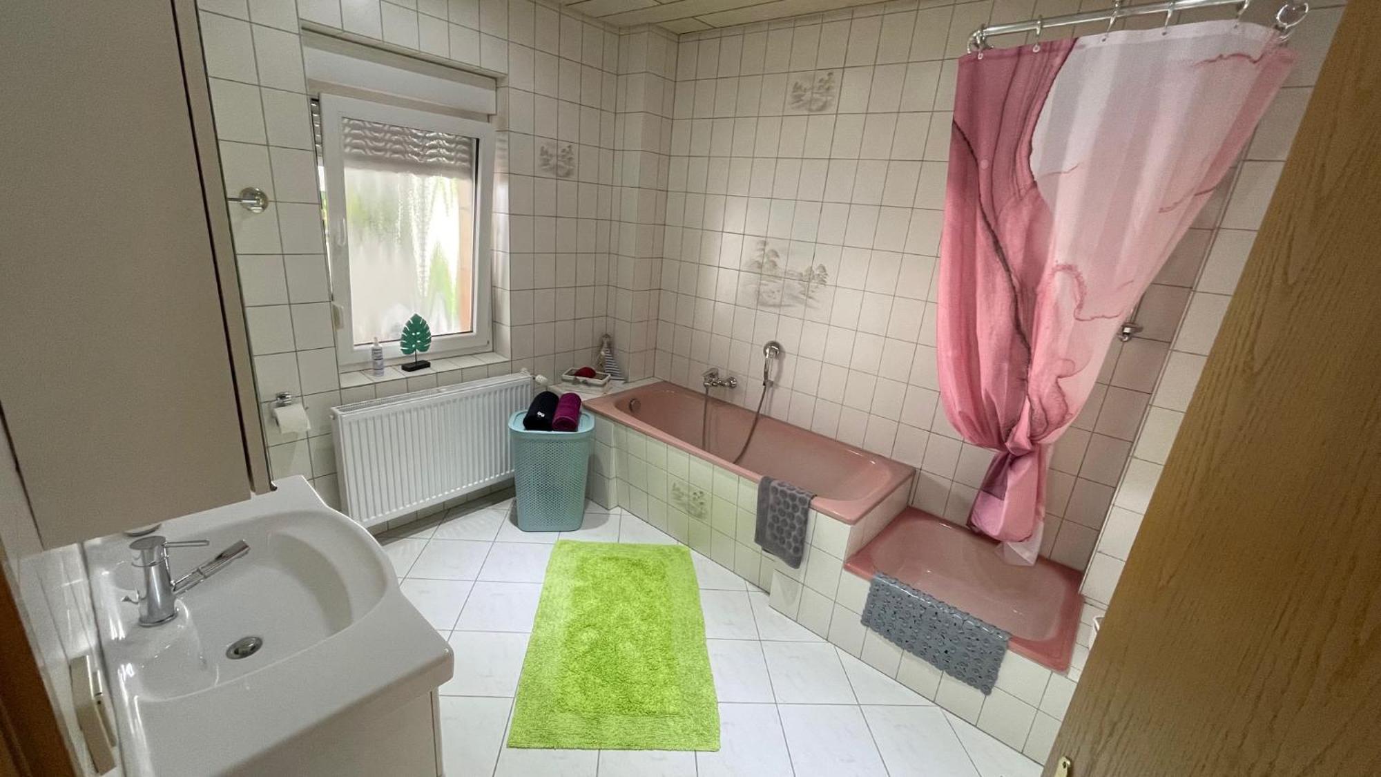 Ferienwohnung -Isola Madre Biebesheim am Rhein Exterior foto