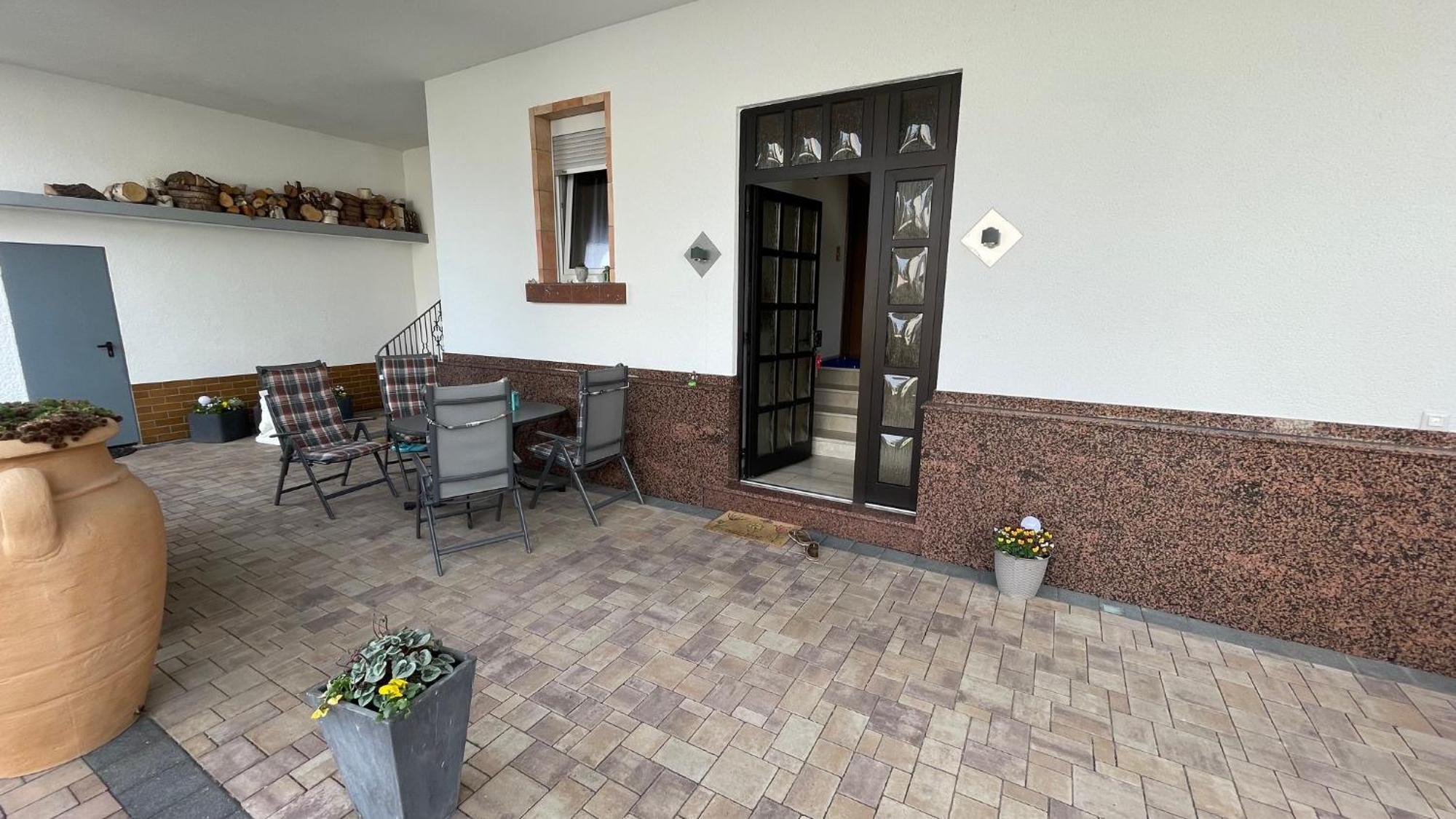 Ferienwohnung -Isola Madre Biebesheim am Rhein Exterior foto